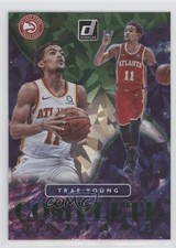 2021-22 Panini Donruss Complete Players Holo Green Ice Trae Young #6 1le