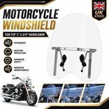 Large Clear Windshield for Honda Magna Shadow Spirit Sabre 600 750 1100 19"x17