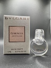 Bvlgari Omnia Crystalline For Women 5 ml Eau de Toilette Pour Splash Mini