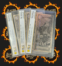 Set of 3 2025 #1,189 #1,188 #1,187 Silverback Olympus Hades Blue GEM UNC 70 PPQ