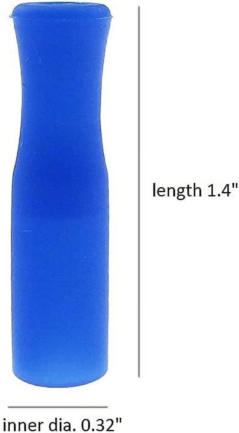 14 Inch Stainless Steel Straws, Set of 4, Extra Long Reusable Metal Straws (0.32