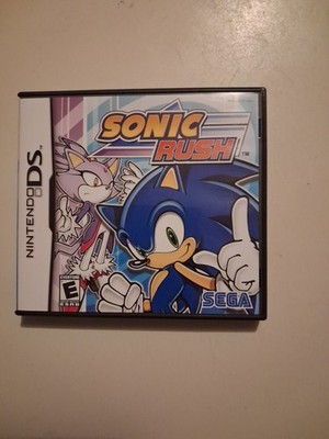 Sonic Rush Game Cartridge + Original Case (No Manual) - Nintendo DS