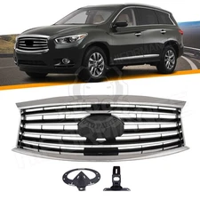 For 2013-2015 Infiniti QX60 JX35 Chrome Grille W/Camera IN1200123 623103JA0A