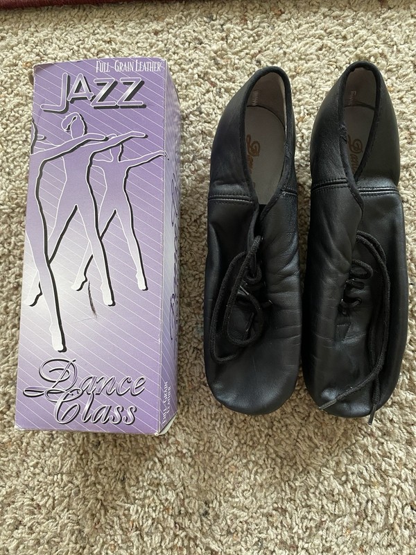 Trimfoot Company Dance Class Full-Grain Leather Jazz Shoes Size 10
