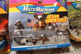 Vintage 1993 Lot of (5) Micro Machines Action/Military/Skyline Collections