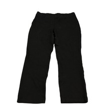 Quince Ultra-Stretch Ponte Straight Leg Pant Womens L 26 Black Office Workwear