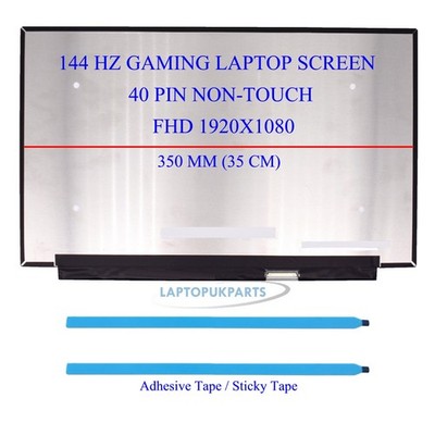 15,6'' LED 144Hz Bildschirm für HP VICTUS 15-FA2004NH FHD IPS matt Display + Streifen