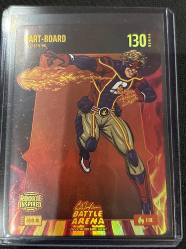 2026 Bo Jackson Battle Arena Dart-Board - Jaxson Dart Rookie Grillin Foil Fire!!