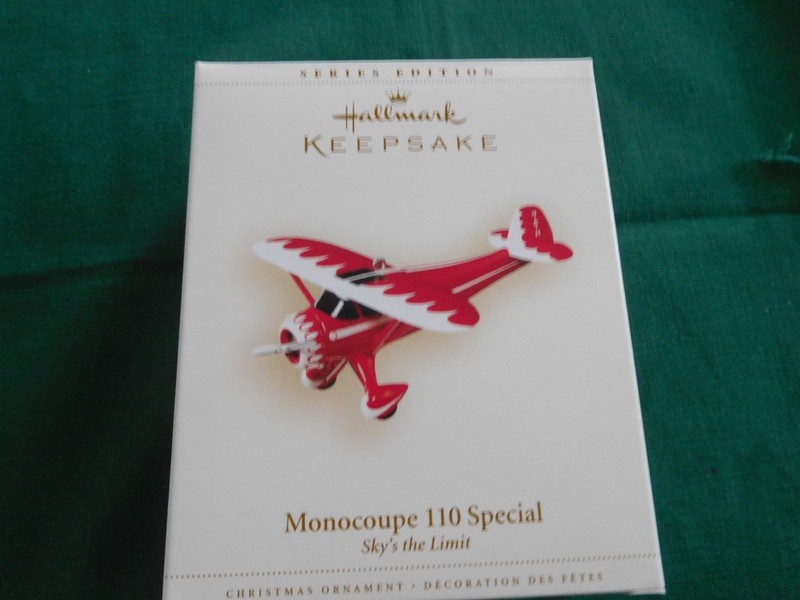 Hallmark Keepsake Ornament ~2006~ Monocoupe 110 Special, Sky's the Limit Series