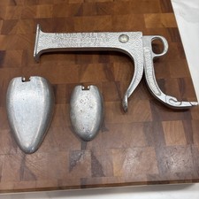 Vintage LADY JOSEPHINE Shoe Shine Holder Tool, 2 Toe Tips Adjustable Stretcher