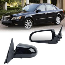 Left Driver Side Mirror Compatible with Hyundai Sonata 2006-2010 5 Pins