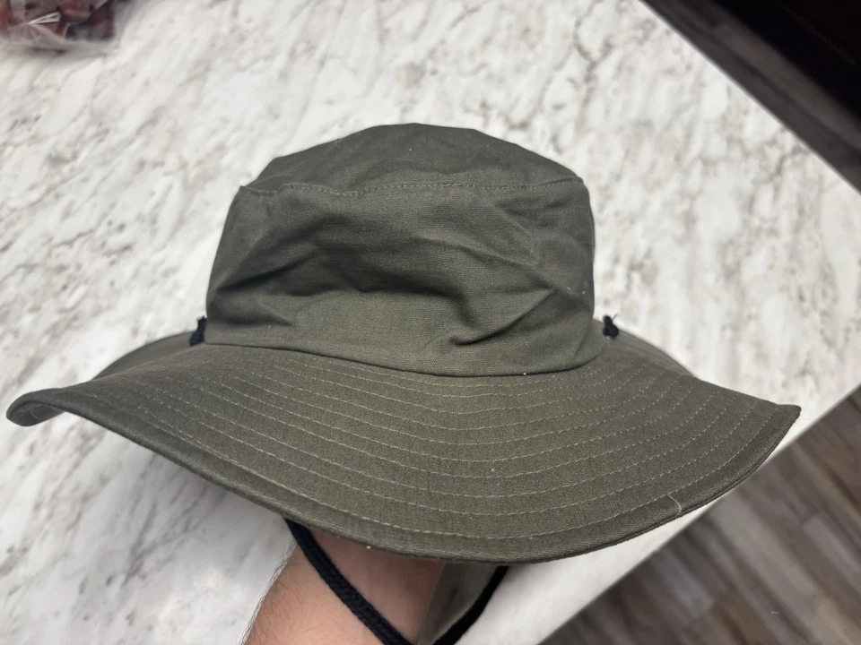 Sombrero de cubo Quiksilver Boonie para hombre XXL 2XL verde oliva safari sol patinador grunge Foto 4 de 4