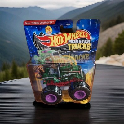 HOT WHEELS  .. MONSTER TRUCK.. DUAL ENGINE DESTROYER.. NEW FOR 2025