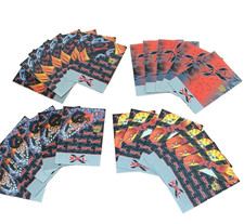2001 Artbox XFL Tabletop Football Cards Lot - XFL Logo League Set - 24 Card...