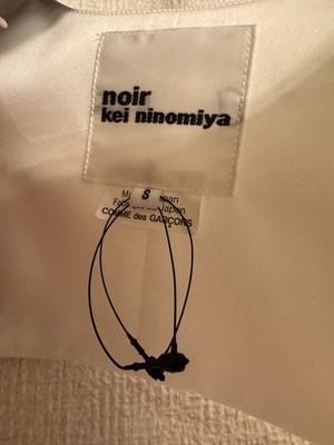 noir kei ninomiya COMME des GARÇONS White Bolero frill Tulle Short