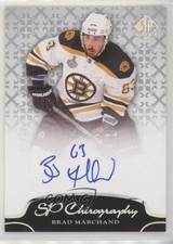 2011-12 SP Authentic SP Chirography /50 Brad Marchand #C-BM Auto 0c3