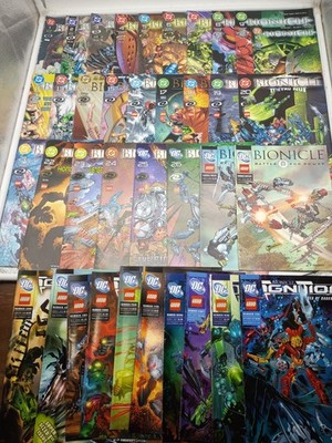 DC Comics Lego Bionicle Huge LOT 1-26 Ignition 0-10 37 Issues Battle For Power