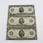 Series of 1914 $5 Federal Reserve Horse Blanket US Note NR Lot of 6 #C921-4 — photo 3