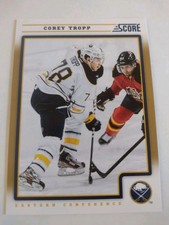 2012-13 Score Gold Rush #83 Corey Tropp