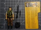 GI Joe ARAH Vintage Toys R Us Exclusive Night Force Falcon w File Card 1988 1989