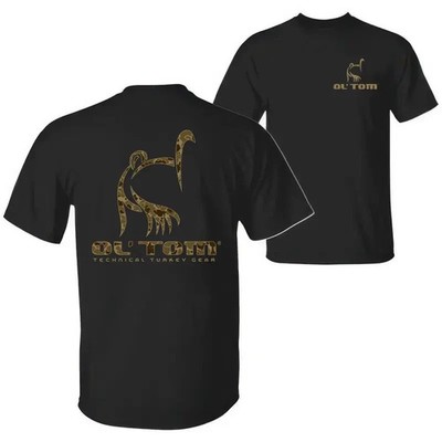 Classic Ol' Tom Logo T-Shirt, Unique Hunting Lifestyle Streetwear Gift for Dad