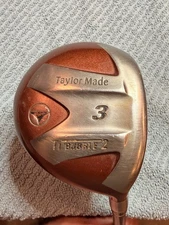 TaylorMade Ti Bubble 2 3 Fairway Wood 15* Bubble 2 90g Stiff Graphite RH w/head.