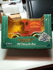 1993 Ertl 1905 Anheuser Busch Delivery Car Bank NRFB 2774