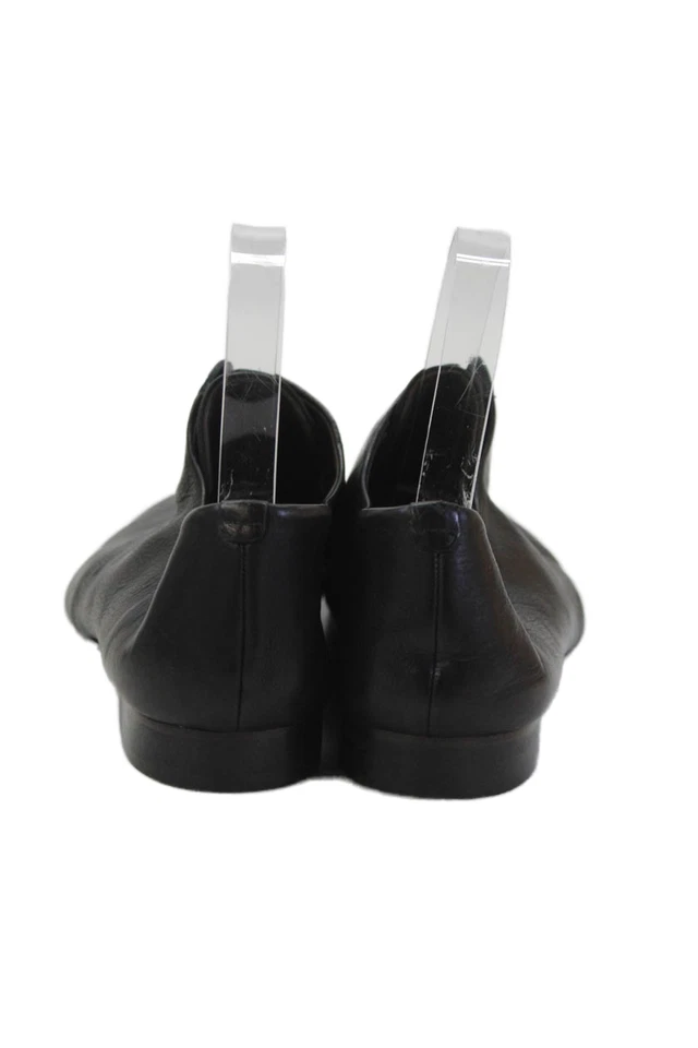 Mocassim Feminino Coclico Couro Detalhe com Painel Preto Sólido Tamanho EUR 41 - Imagem 4 de 4