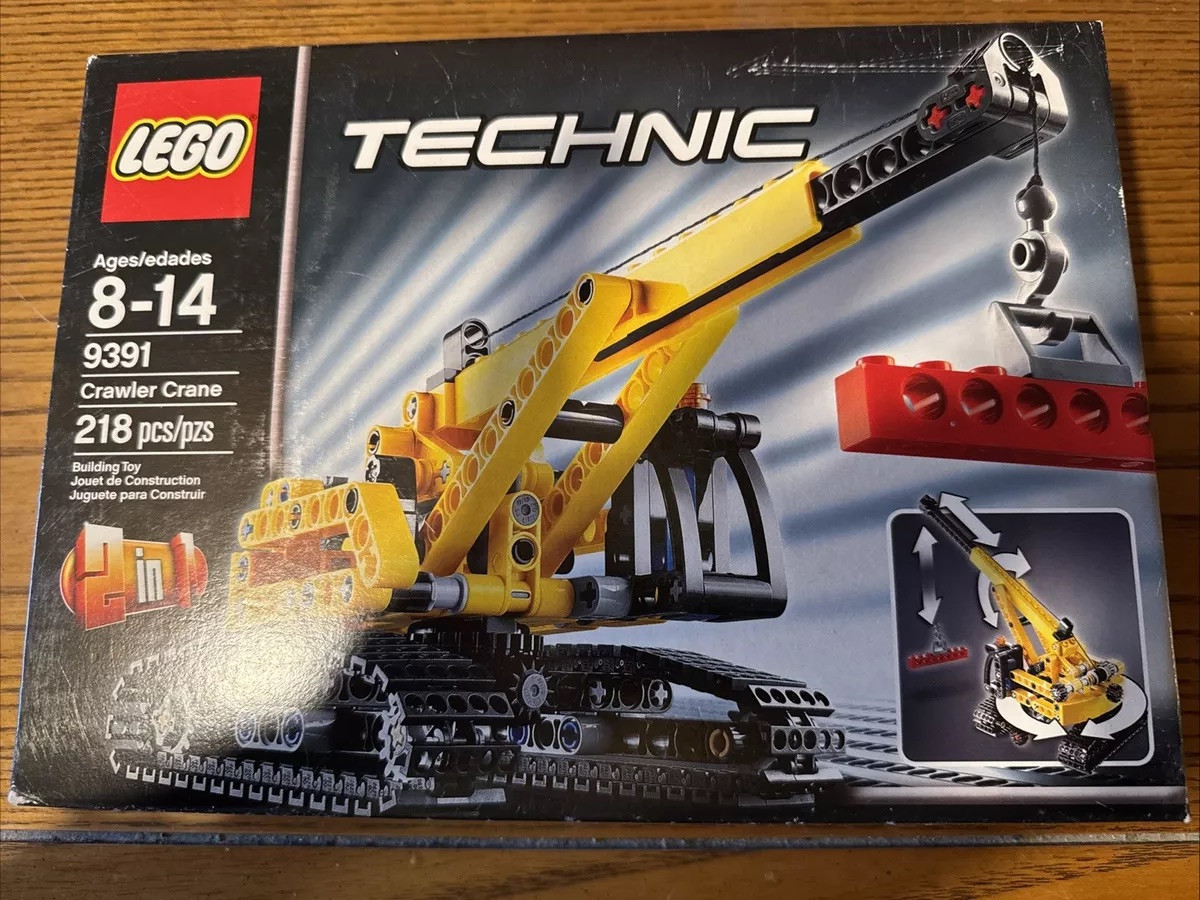 New LEGO Technic 9391 Crawler Crane SET 218 pcs 2-in-1 age 8-14
