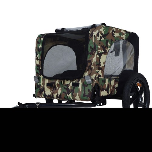 Pet Bike Trailer Dog Cart for Bicycle,Suitable for Small and Medium Pets, Easy F - Picture 2 of 24