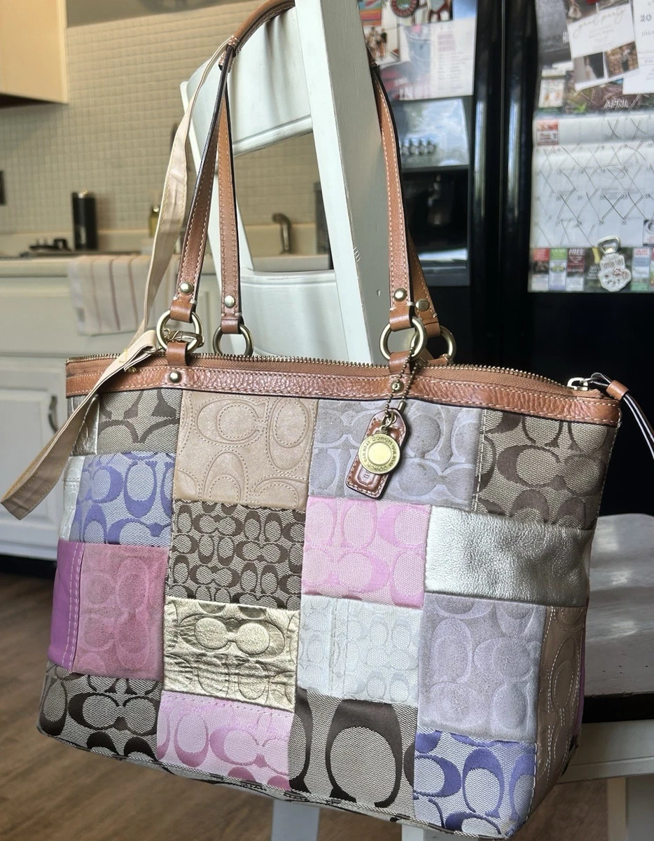 Coach Patchwork Zip Large Bags & Handbags for Women for sale | eBay
