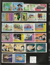 IVORY COAST...Sc #421/627...Used (CTO)...1976/82...23 Diff...Nice Topicals