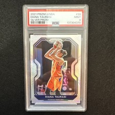 2021 Panini WNBA Prizm Silver Refractor Prizm #28 Diana Taurasi PSA 9