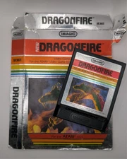 Dragonfire (Atari 2600, 1982) With Box, No Manual, Tested
