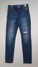 Celebrity Pink Womens Skinny Jeans Sze 1/25  25 X 26  Distressed Blue NWT