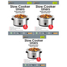15 Sealapack Slow Cooker Liners Cooking Bags 3 x 5 Pack For Round & Oval Cookers
