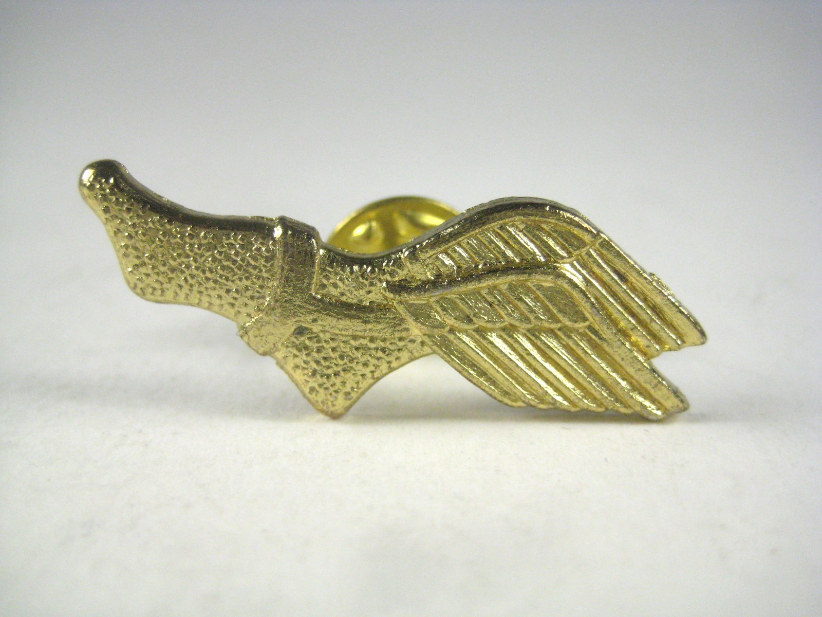Flying Shoe Lapel Pin Design Goldtone eBay