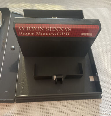 Ayrton Senna's Super Monaco GP 2 II Sega Master System Complet PAL