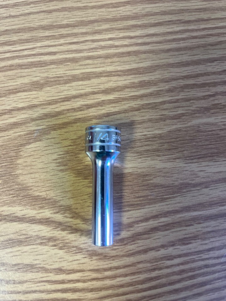 SNAP ON TOOLS SFS081 1/4 DEEP WALL 3/8 DRIVE SOCKET ITEM SFS081