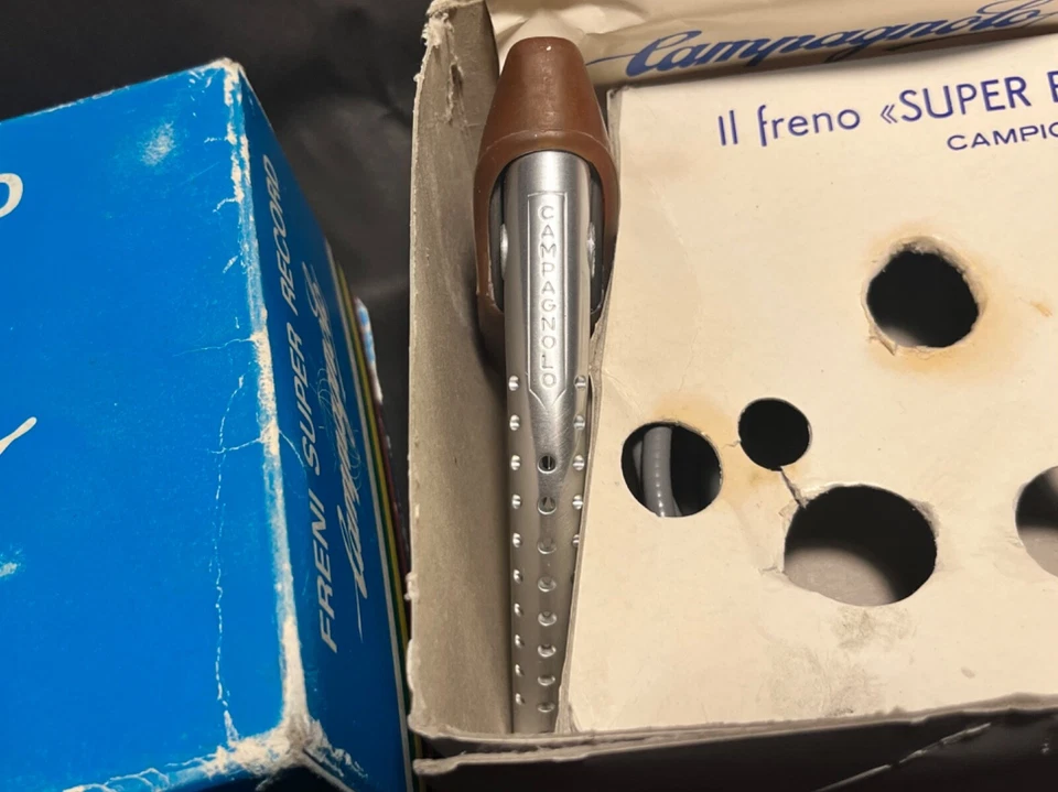 1978 Campagnolo Super Record Brakes and Levers NOS/NIB - Image 2 of 4