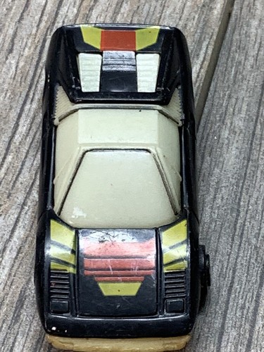 Vintage 1980 Kidco Burnin Key Ferrari Black Red 1:64 Glow in the Dark No Key - Picture 9 of 19
