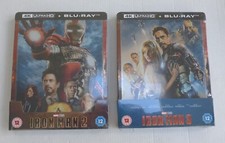 Lot 2 steelbooks IRON MAN 2 +