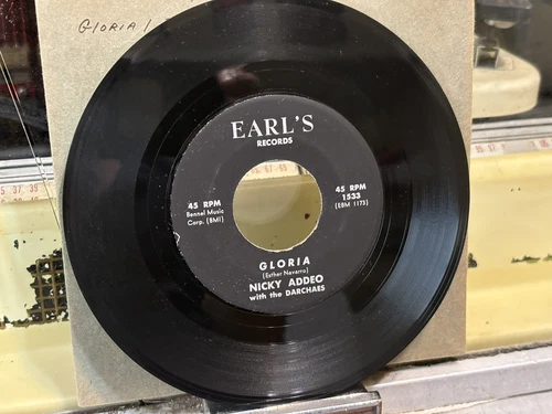 NICKY ADDEO THE DARCHAES-GLORIA/BRING BACK YOUR HEART/MINT-VINYL 1963/JERSEY DW