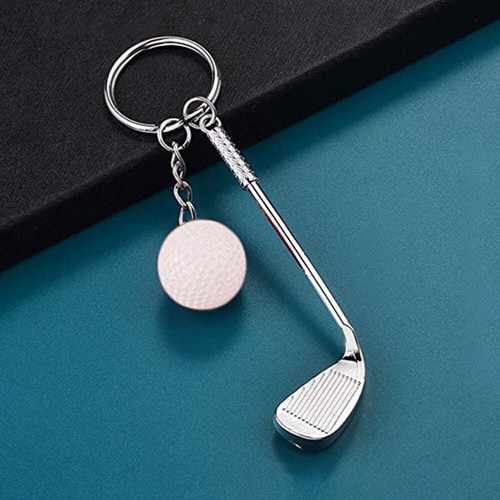 3 Pcs Golf Keychain Gadget Decorative Sports Themed for Men Exquisite Elements - Afbeelding 8 van 12