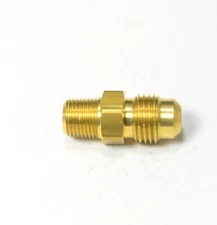 5/16 Male flare Sae 45 to 1/8 Male Npt Straight Adapter Fitting LNG Gas Propane