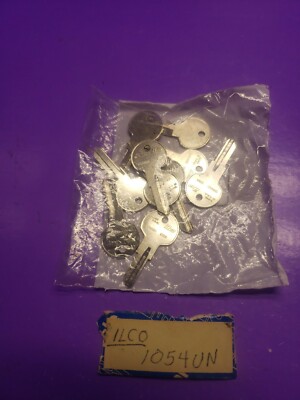 10 Kaba Ilco 1054Un In29 Key Blank,Brass,Type In lot of 10