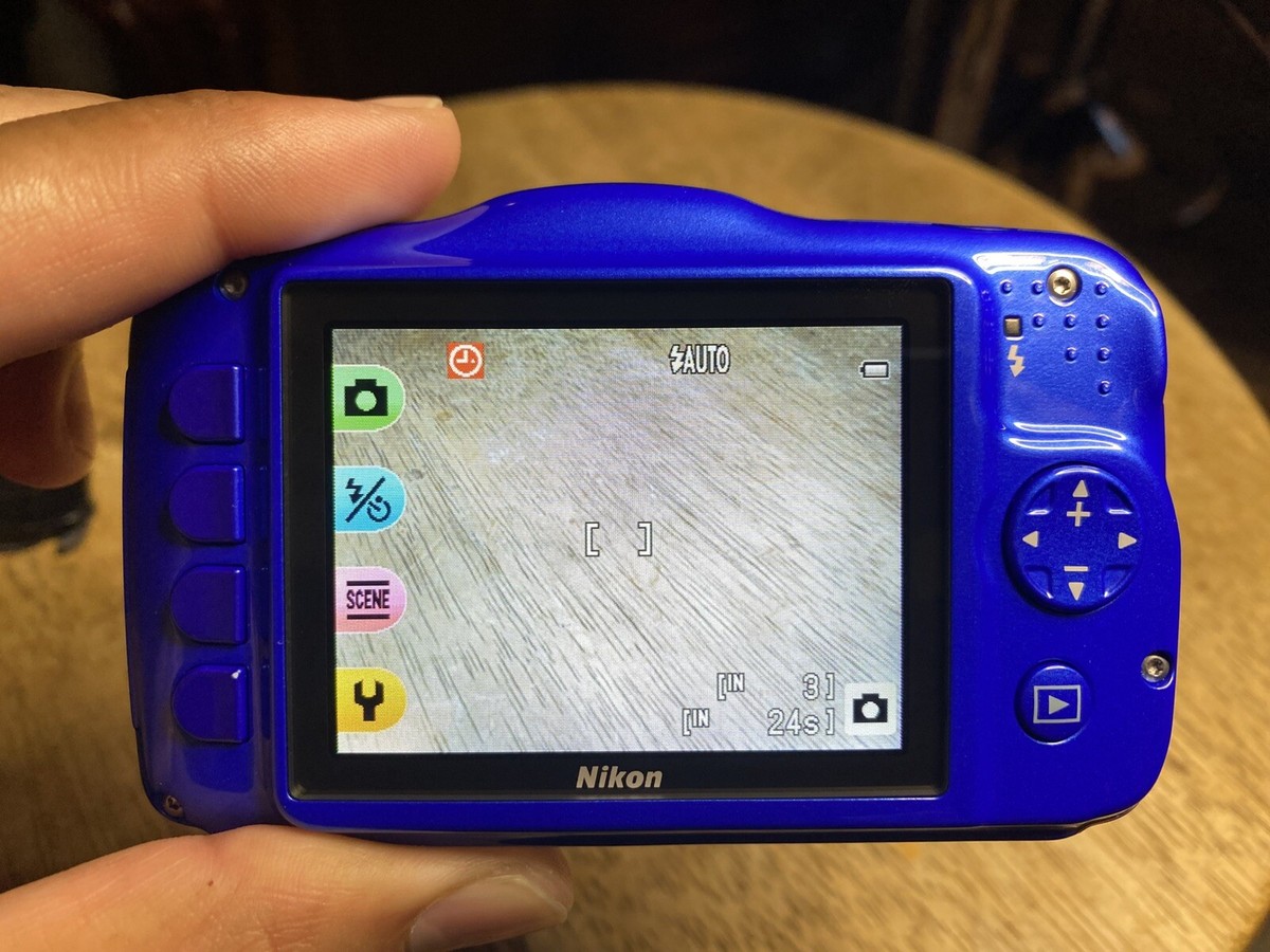 Nikon COOLPIX S32 ブルー Nikon COOLPIX S32 Blue | Point & Shoot Cameras | Nikon USA