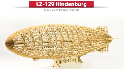 1/453 Dancing Wings Hobby Hindenburg Wood Kit VS35 540mm (21.3'')