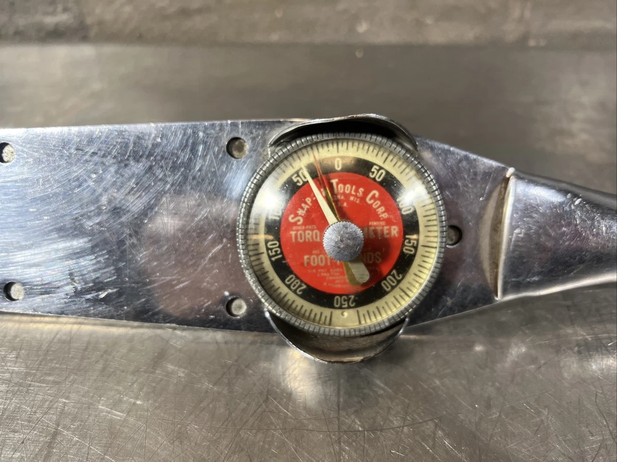 Snap on dial torque wrench deals