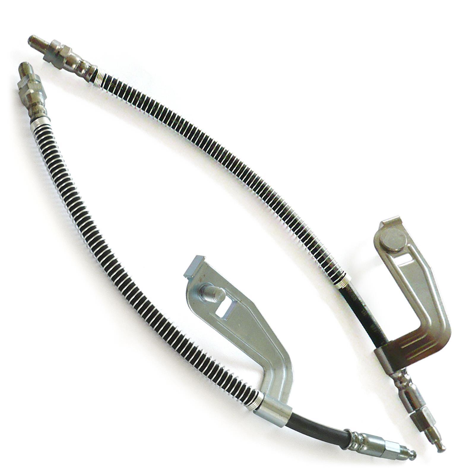 2X Brake Hose Front For Ford Fiesta 4 Courier Puma Mazda 121